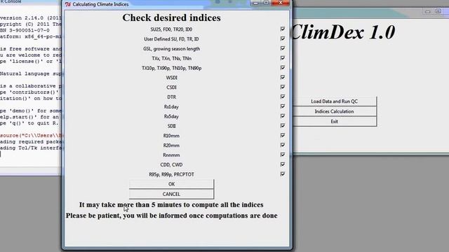 RClimDex Tutorial смотреть онлайн