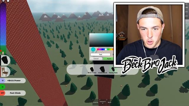 BUILDING WORLDS BIGGEST ROBLOX TOWER! (Tower Simulator) смотреть онлайн