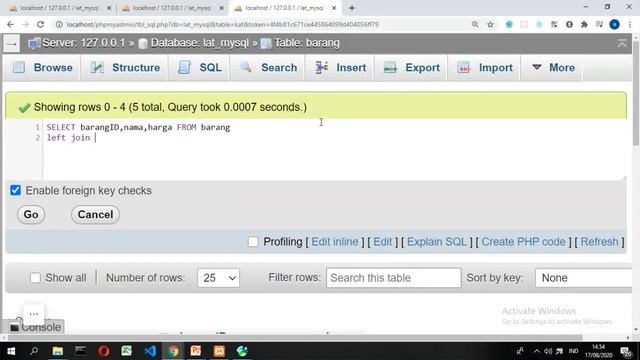 Tutorial Mysql Tingkat Dasar 2 смотреть онлайн