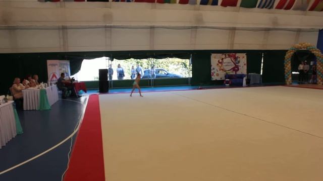 Соревнования по художественной гимнастике Кубок Черного Моря 2018. Одесса.Скакалка смотреть онлайн