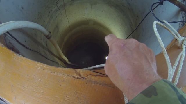 Очистка бетонных колец колодца смотреть онлайн