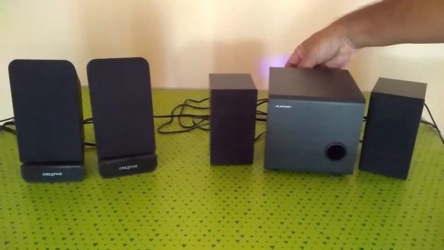 Creative SBS A60 vs Blaupunkt SP 210 speakers detailed comparison смотреть онлайн