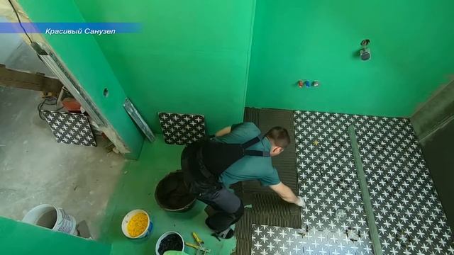 С/у мансардный этаж ЧАСТЬ1Iособенности построение плоскостейIподготовка основанияIукладка плитки по смотреть онлайн