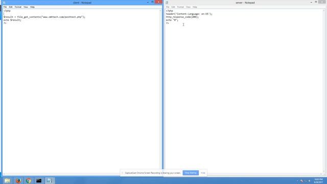 How to send a POST and GET request in php using no libraries смотреть онлайн