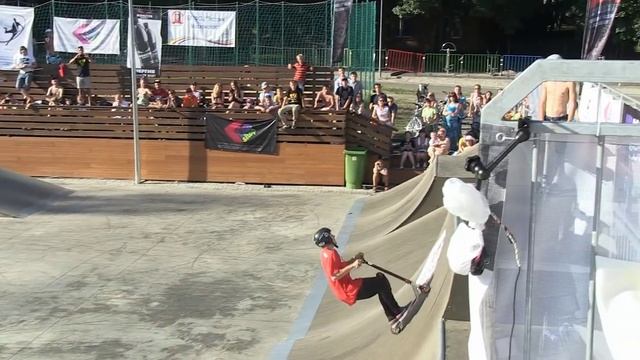 Петя Бондарь, Lewis Williams, Ryan McNamara at Russian Scooter Championship finals 20140727 смотреть онлайн