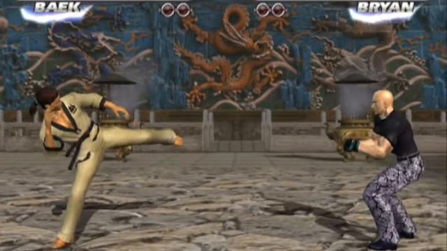 TEKKEN TAG TOURNAMENT PS2 GUNJACK AND BAEK DO SAN смотреть онлайн