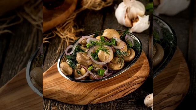 Маринованные шампиньоны рецепт приготування в описах смотреть онлайн