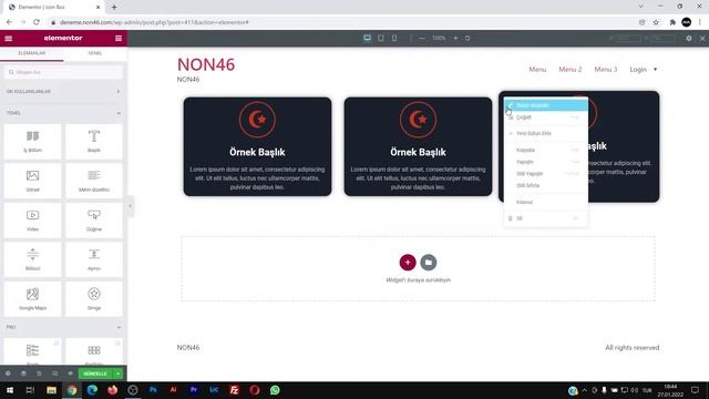 Elementor Simge Kutusu Tasarımı - WordPress Icon Box смотреть онлайн