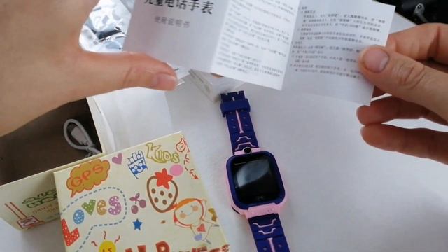 Детские часы Smart Baby Watch Q12 это безопасность вашего ребенка, обзор, распаковка смотреть онлайн