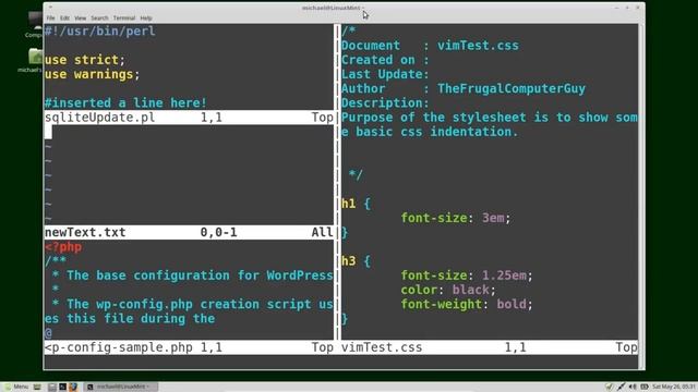 Vim (24) Split-Windows смотреть онлайн