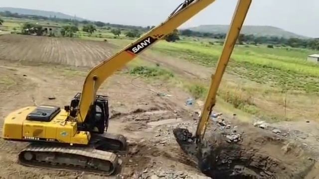 Poclain Machine || Sany LR 500 || Vihiriche machine || Rajendra Patare 9850759986 смотреть онлайн