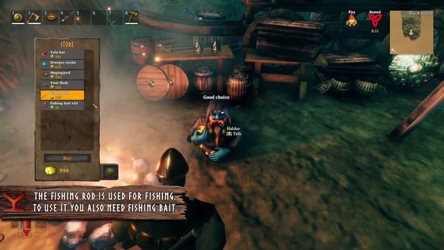 Valheim - Black Forest - Haldor the Merchant смотреть онлайн