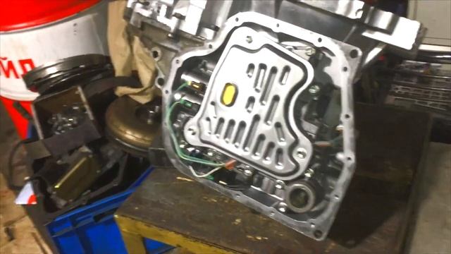 #ToyotaCorolla установка гидроблока и гидротрансформатора на #вариатор K-310(CVT)