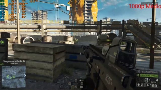 Battlefield 4 | GTX 750ti 4gb | i5 2400 | 8GB RAM смотреть онлайн