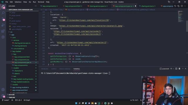Cómo hacer unit testing de componentes con servicios ? Mock para CONTROLAR nuestros test смотреть онлайн