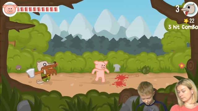 IRON SNOUT СВИНКА против Волков. Мы должны победить волков брос шоу геймс 7+ смотреть онлайн