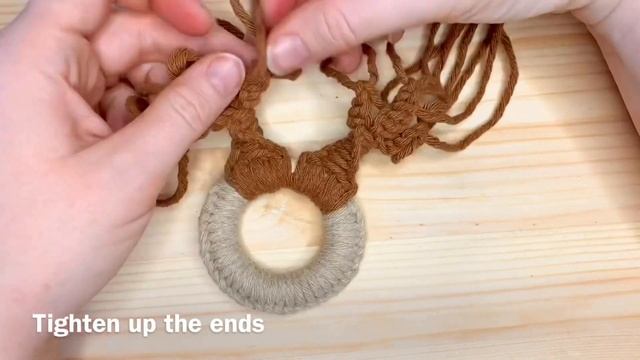 DIY MACRAMÉ CHRISTMAS RUDOLPH REINDEER смотреть онлайн