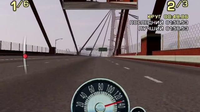 Ford Racing 2 (2003) - Ford '49 - Мост через залив (Обычная гонка) смотреть онлайн