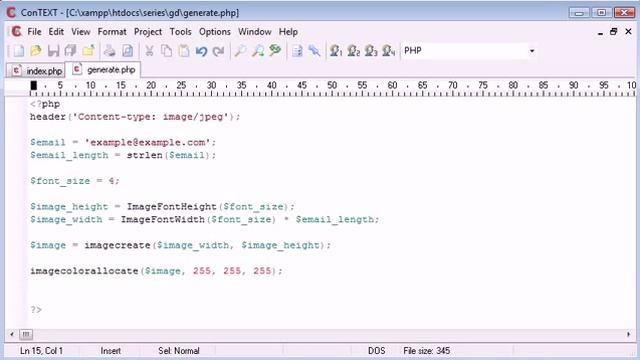 158 Protecting Email with String to Image Part 2 PHP Tutorials смотреть онлайн