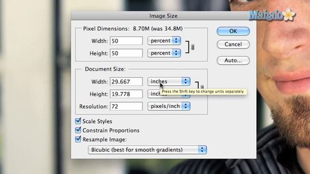 Learn Adobe Photoshop - Image Size Options смотреть онлайн