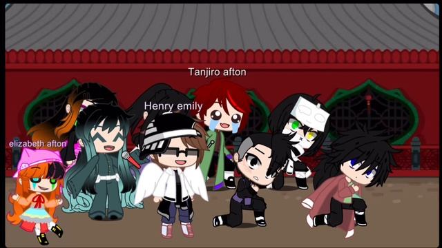 Only Afton know this song|kny|Tanjiro Afton and muichiro Emily au|*requested video*|cringe смотреть онлайн