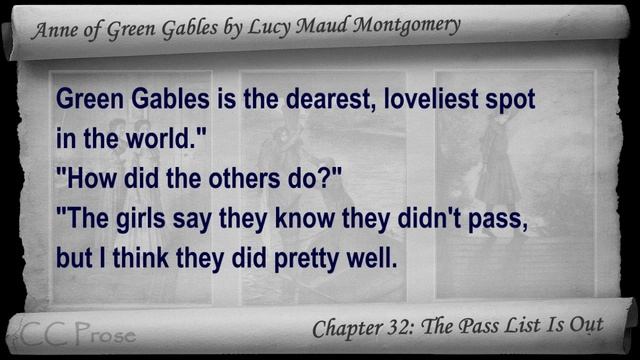 Chapter 32 - Anne of Green Gables by Lucy Maud Montgomery - The Pass List Is Out смотреть онлайн