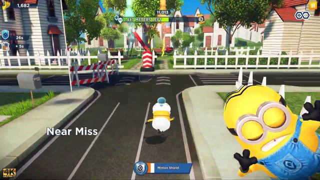 Minion Rush Running Game Baby Minion run 18.5K meters with the Minion Shield at Residential Area |4 смотреть онлайн