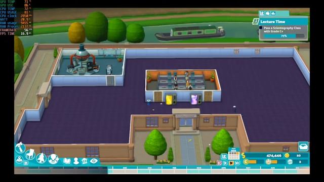 TWO POINT CAMPUS - GAMEPLAY - RYZEN 3 3250U смотреть онлайн