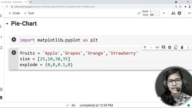 Matplotlib library pie chart part:09 | data science |exploratory data analysis смотреть онлайн