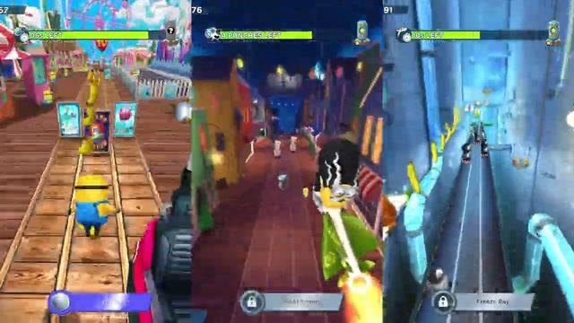 Minion Rush Carl VS Bride of Frankenstein VS Hazmat смотреть онлайн