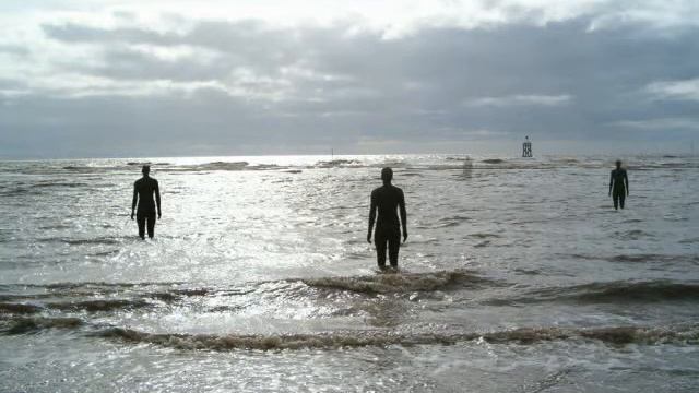 Another Place, by Anthony Gormley, music Sugar Hiccup by Hannah Peel смотреть онлайн