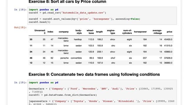 Pandas and Python Crash Course | Jupyter Notebook | Python Data Science for beginners | Pandas смотреть онлайн