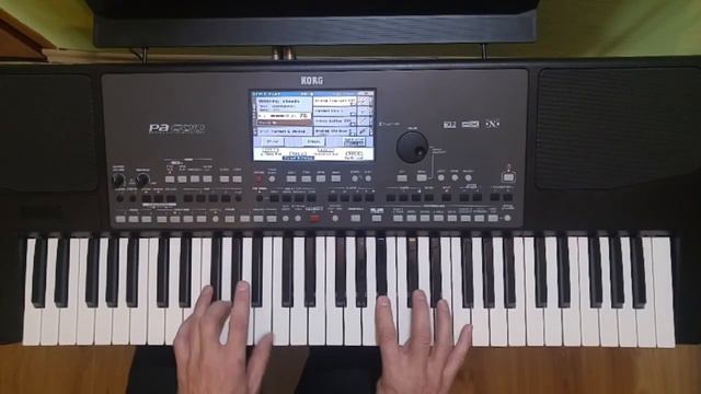 Walking in the clouds - Korg Pa600 смотреть онлайн