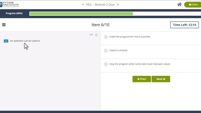 Python Essentials 2 Module 2 Quiz with explanation смотреть онлайн