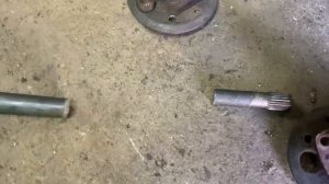 [МТ-17] Как укоротить мост без токарки (минитрактор своими руками)