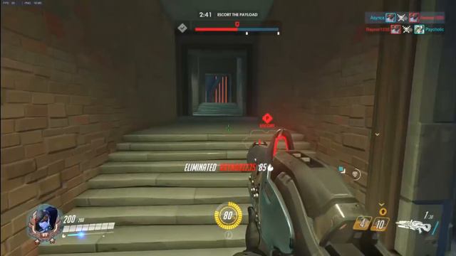 Tracer to Widowmaker: "You can be my wingman any time!" смотреть онлайн