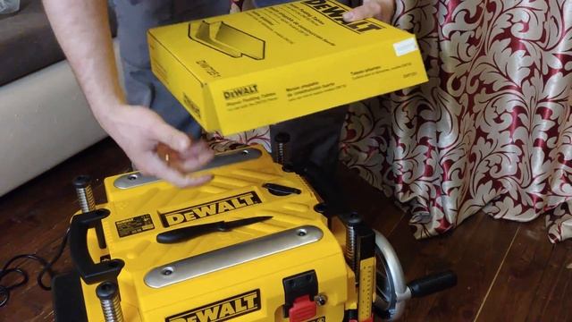 DEWALT DW735. Распаковка, сборка, запуск
