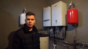 Самая популярная схема отопления двухэтажного дома