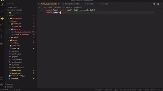 Build Game Website With React And Typescript - Build React Components | Tutorial | Part B смотреть онлайн