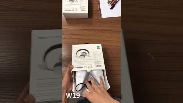 Беспроводные bluetooth наушники Hoco W19 смотреть онлайн