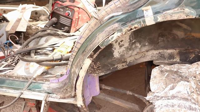 kia sephia 94 BW DOHC سمكرة كيا سيفيا 94 جزء الثاني смотреть онлайн