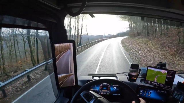 Mercedes Actros MP5 POV Truck DRIVING Germany Road#germany #work #drive #mercedestruck