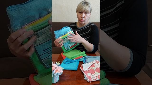 Микрофибровые салфетки для уборки.Мои фавориты. смотреть онлайн