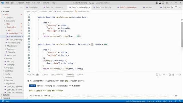 Laravel 9 Sanctum Authentication with CRUD REST API - Create Read Update and Delete смотреть онлайн