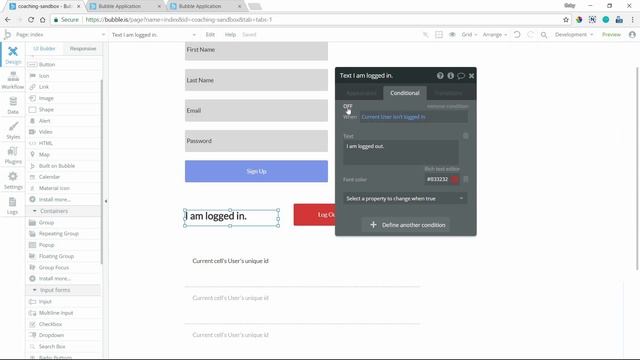 Using the Debugger Tool in Bubble.io смотреть онлайн