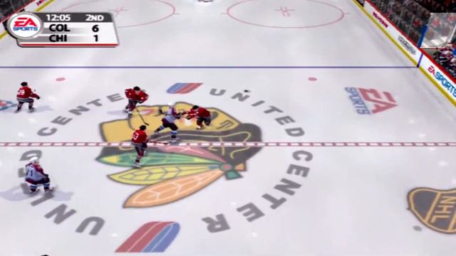 NHL 2005 Gameplay Chicago Blackhawks vs Colorado Avalanche смотреть онлайн