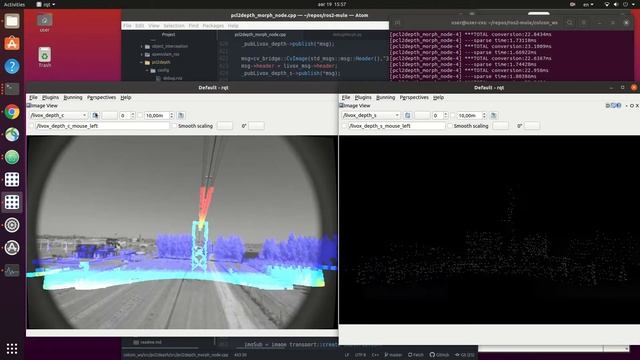 30fps depth map from sparse lidar data смотреть онлайн