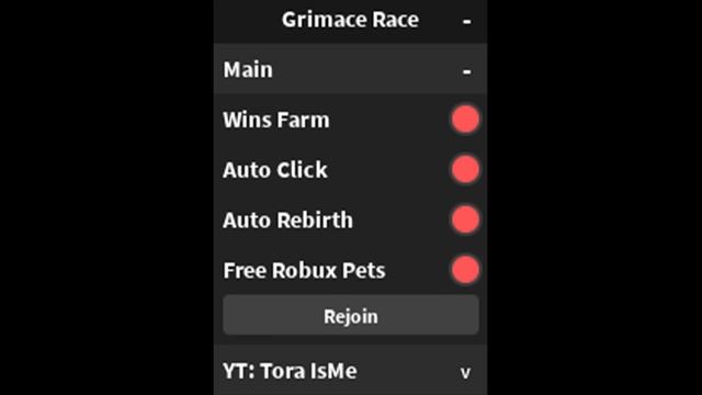 [FREE LIMITED] Grimace Race Script - Auto Farm Wins / Free Robux Pets / Auto Rebirth *PASTEBIN 2023 смотреть онлайн
