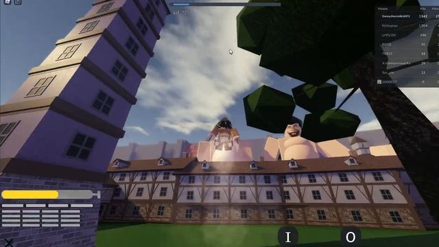 roblox aot game [attack on titan] смотреть онлайн