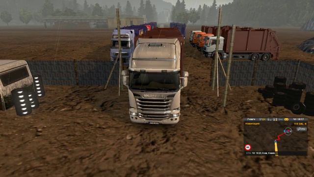 Euro Truck Simulator 2. Везу химические отходы. смотреть онлайн